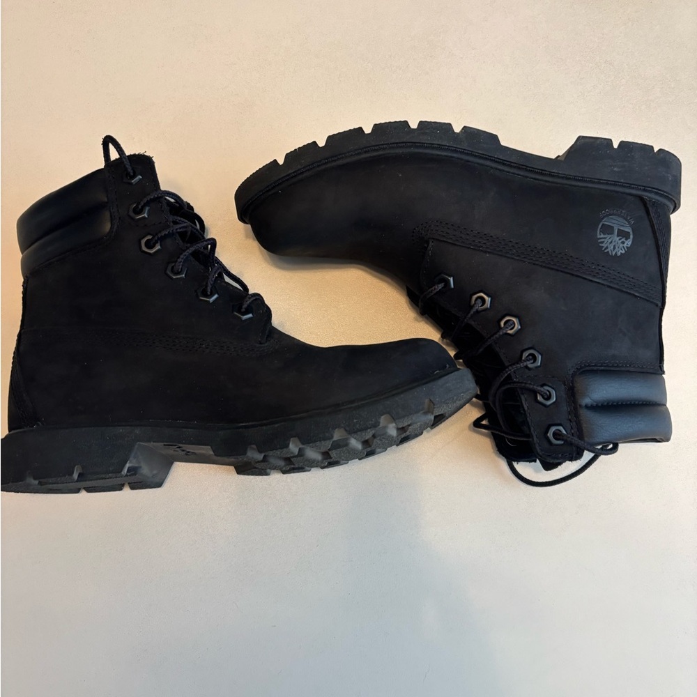 Timberland Women's Black 6-Inch Waterproof Boots